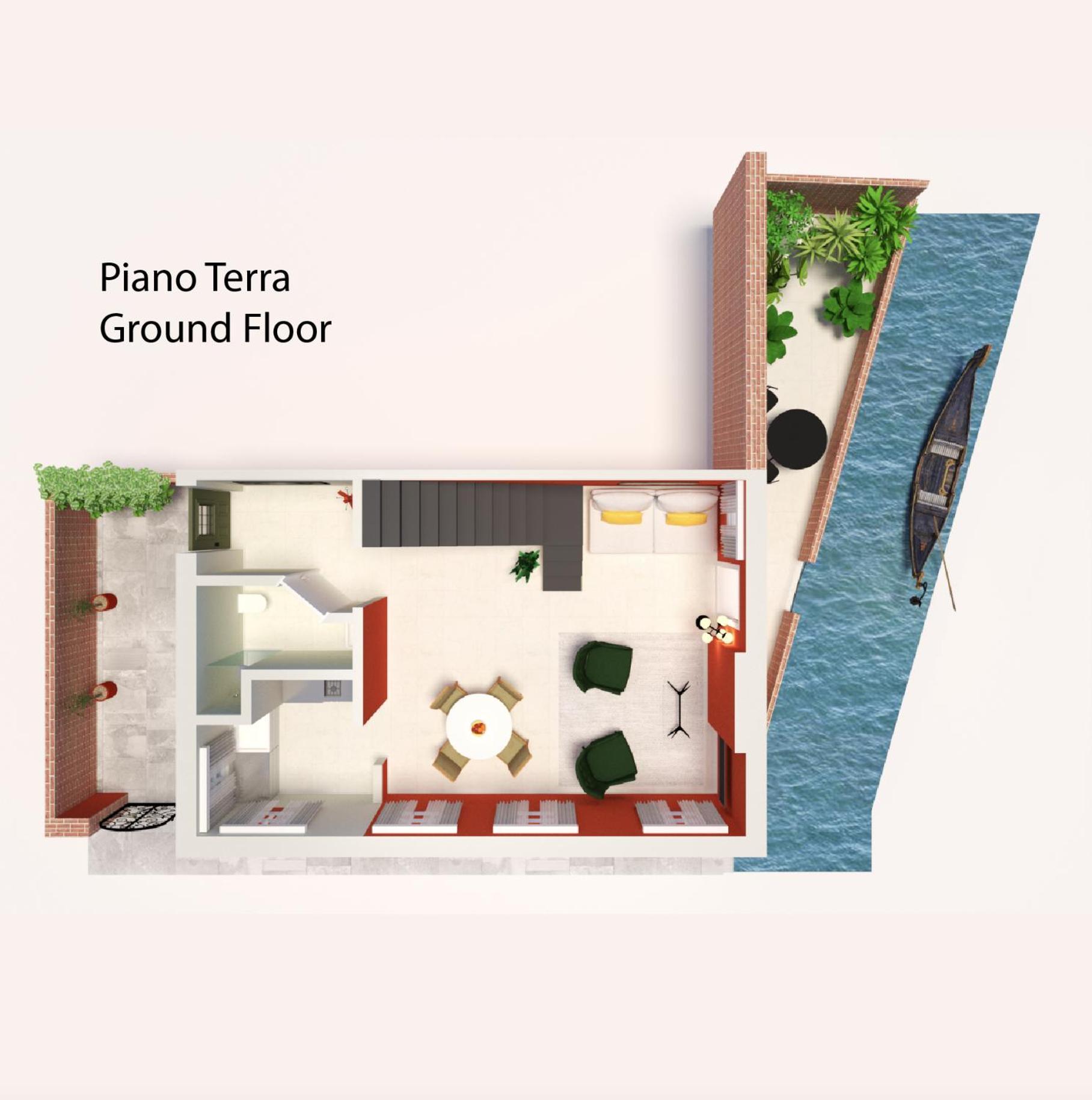 Di Lusso Con Terrazza Sull'acqua Villa Venedig