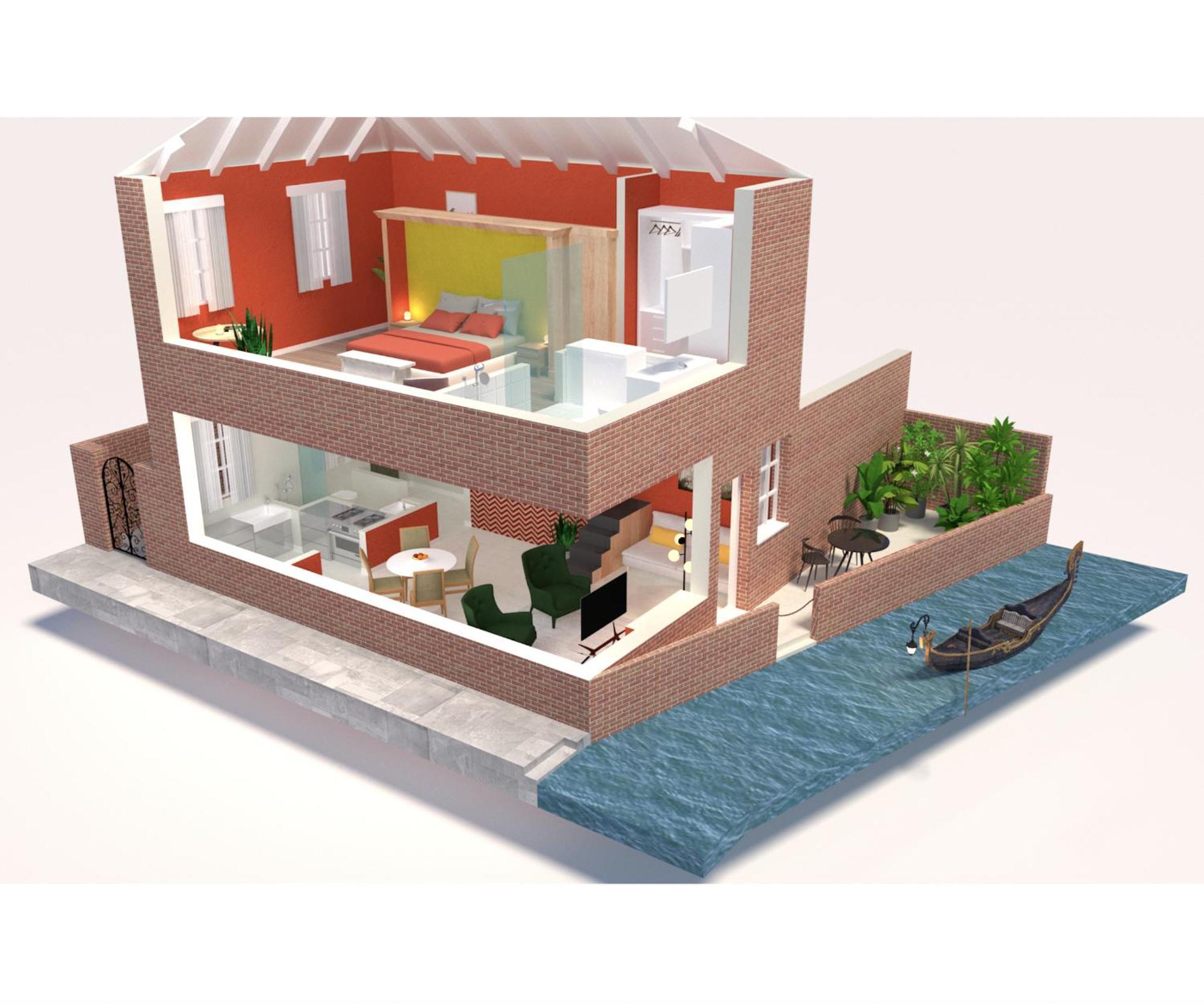 Di Lusso Con Terrazza Sull'acqua * Venedig